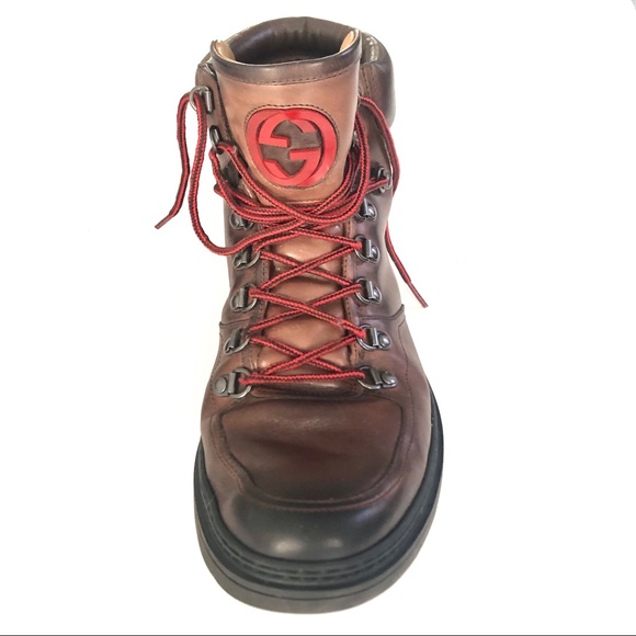 Gucci Men’s Hiking Boot Style Sneaker Shoes - Picture 4 of 8